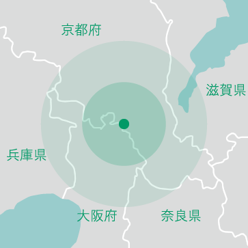 対応エリアマップ